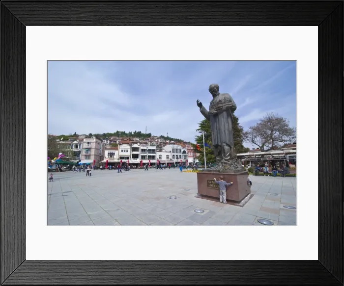 Framed Print : Ohrid, UNESCO World Heritage Site, Macedonia, Europe Framed Print : Ohrid, UNESCO World Heritage Site, Macedonia, Europe