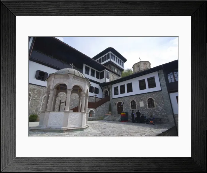 Framed Print : Monastery of Sveti Jovan Bigorski, Macedonia, Europe Framed Print : Monastery of Sveti Jovan Bigorski, Macedonia, Europe