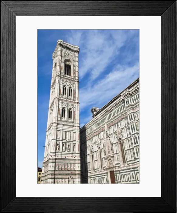 Framed Print : The Cathedral of Santa Maria del Fiore and Campanile di Giotto, Florence (Firenze) Framed Print : The Cathedral of Santa Maria del Fiore and Campanile di Giotto, Florence (Firenze)