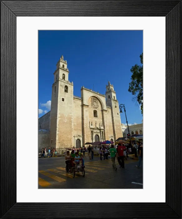 Framed Print : The Cathedral, Independence Square, Merida, Yucatan state, Mexico, North America Framed Print : The Cathedral, Independence Square, Merida, Yucatan state, Mexico, North America