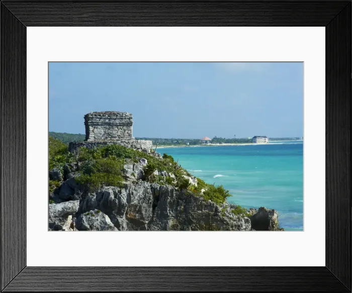 Framed Print : Caribbean coast and ancient Mayan site of Tulum, Tulum, Quintana Roo, Mexico Framed Print : Caribbean coast and ancient Mayan site of Tulum, Tulum, Quintana Roo, Mexico