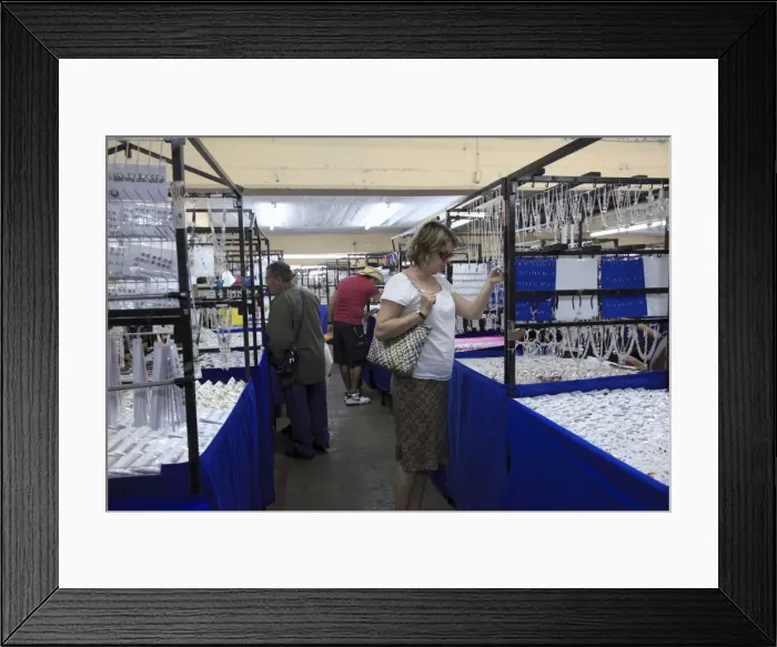 Framed Print : Silver Market, Taxco, colonial town well known for its silver markets, Guerrero State Framed Print : Silver Market, Taxco, colonial town well known for its silver markets, Guerrero State