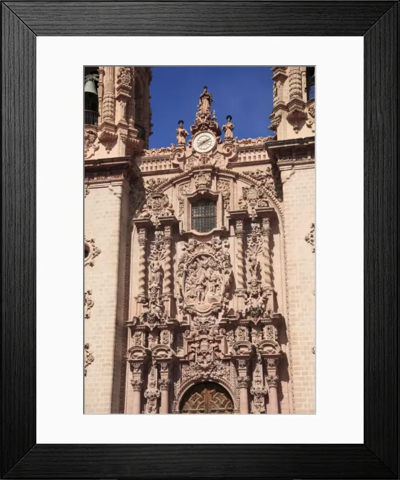 Framed Print : Santa Prisca Church, Plaza Borda, Taxco, Guerrero State, Mexico, North America Framed Print : Santa Prisca Church, Plaza Borda, Taxco, Guerrero State, Mexico, North America