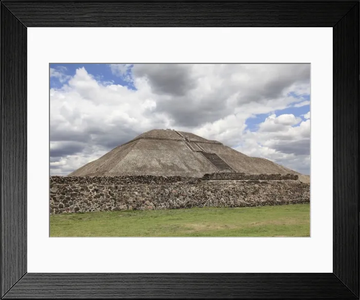 Framed Print : Pyramid of the Sun, Teotihuacan, Archaeological site, UNESCO World Heritage Site Framed Print : Pyramid of the Sun, Teotihuacan, Archaeological site, UNESCO World Heritage Site