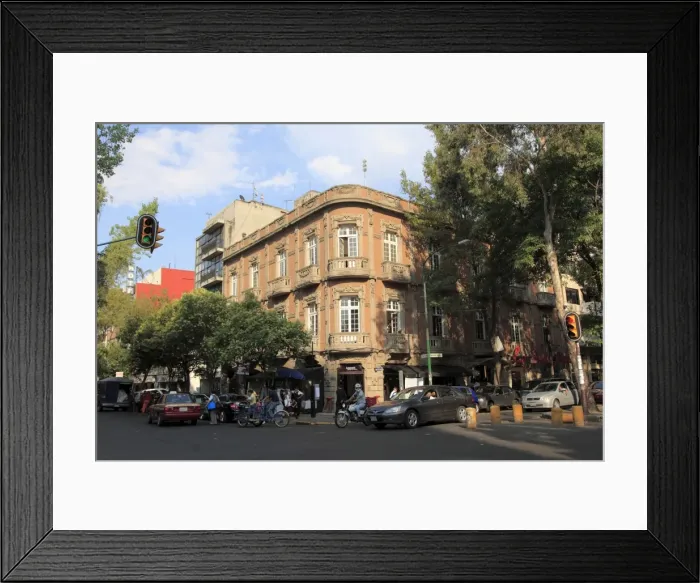 Framed Print : Colonia Roma, trendy neighborhood, Mexico City, Mexico, North America Framed Print : Colonia Roma, trendy neighborhood, Mexico City, Mexico, North America