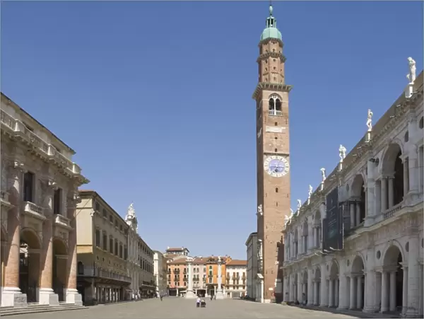 The Piazza dei Signori and the 16th century Basilica Palladiana, Vicenza
