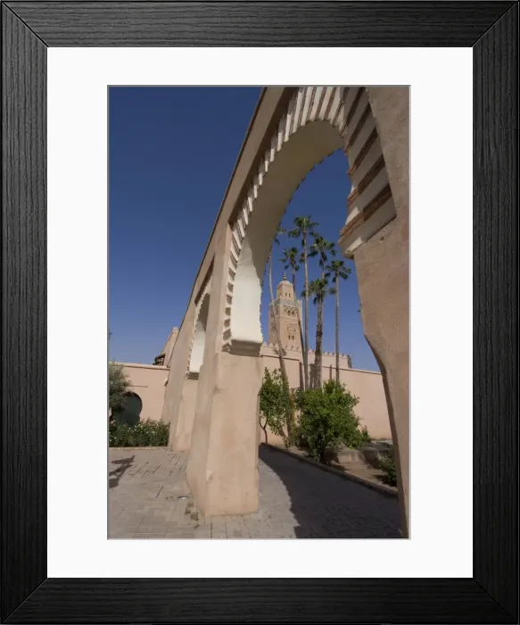 Framed Print : The Koutoubia Mosque (Booksellers Mosque), the landmark of Marrakech Framed Print : The Koutoubia Mosque (Booksellers Mosque), the landmark of Marrakech