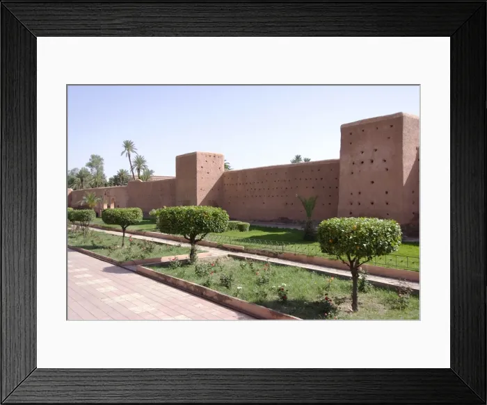 Framed Print : City Wall, Marrakech, Morocco, North Africa, Africa Framed Print : City Wall, Marrakech, Morocco, North Africa, Africa