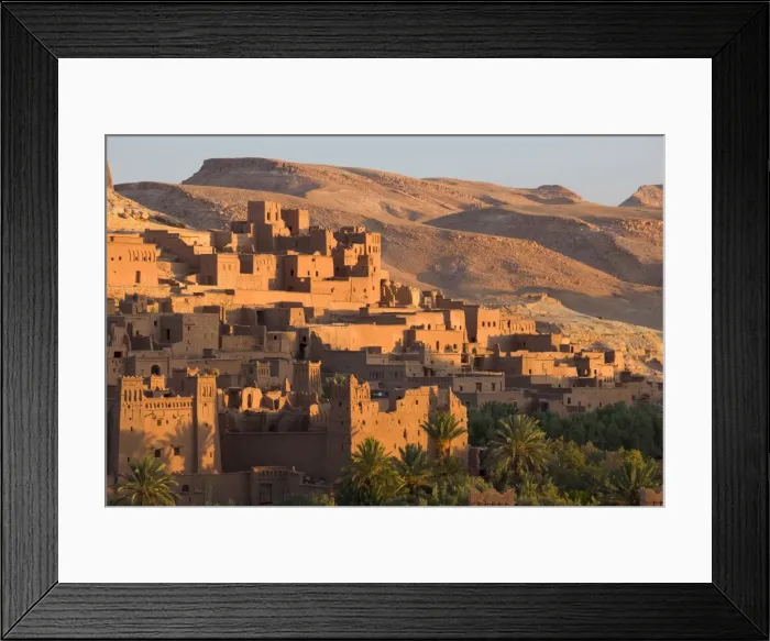 Framed Print : Kasbah Ait Benhaddou, backdrop to many Hollywood epic films, UNESCO World Heritage Site Framed Print : Kasbah Ait Benhaddou, backdrop to many Hollywood epic films, UNESCO World Heritage Site