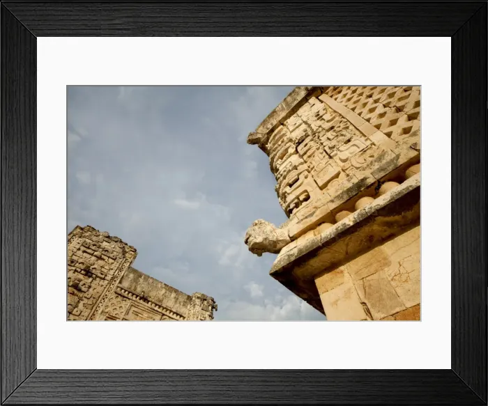 Framed Print : A view of the Nunnery Quadrangle, Uxmal, UNESCO World Heritage Site, Yucatan Framed Print : A view of the Nunnery Quadrangle, Uxmal, UNESCO World Heritage Site, Yucatan