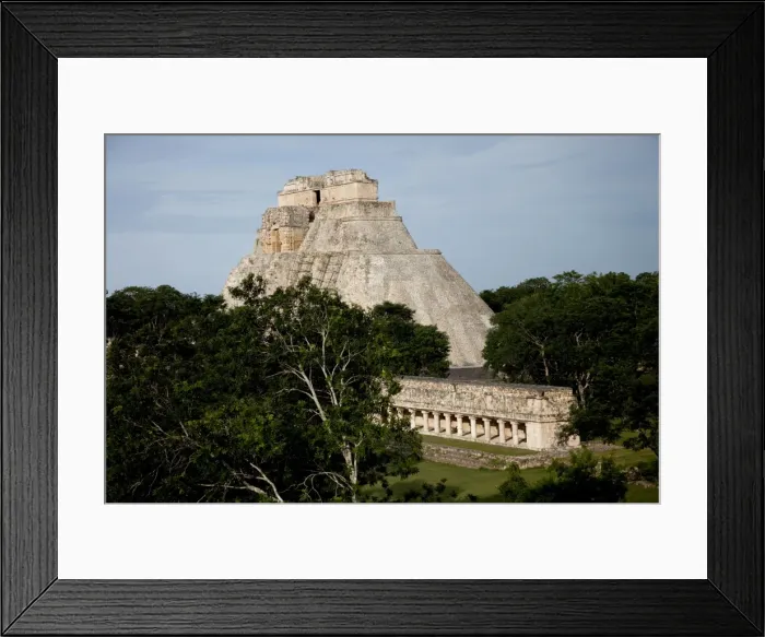 Framed Print : The Pyramid of the Magician, Uxmal, UNESCO World Heritage Site, Yucatan Framed Print : The Pyramid of the Magician, Uxmal, UNESCO World Heritage Site, Yucatan