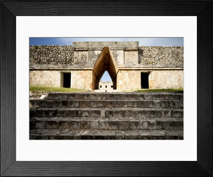 Framed Print : Governors Palace in the Mayan ruins of Uxmal, UNESCO World Heritage Site Framed Print : Governors Palace in the Mayan ruins of Uxmal, UNESCO World Heritage Site