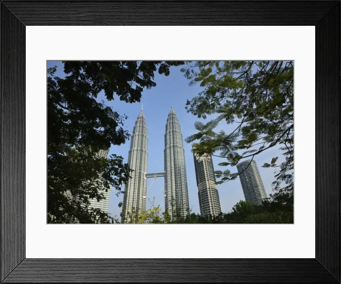 Framed Print : Petronas Twin Towers, Kuala Lumpur, Malaysia, Southeast Asia, Asia Framed Print : Petronas Twin Towers, Kuala Lumpur, Malaysia, Southeast Asia, Asia