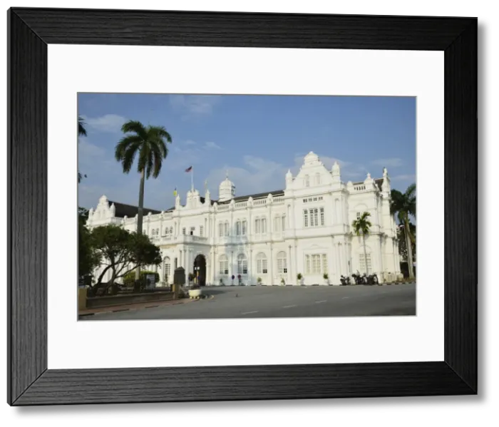 Framed Print : City Hall, George Town, UNESCO World Heritage Site, Penang, Malaysia, Southeast Asia