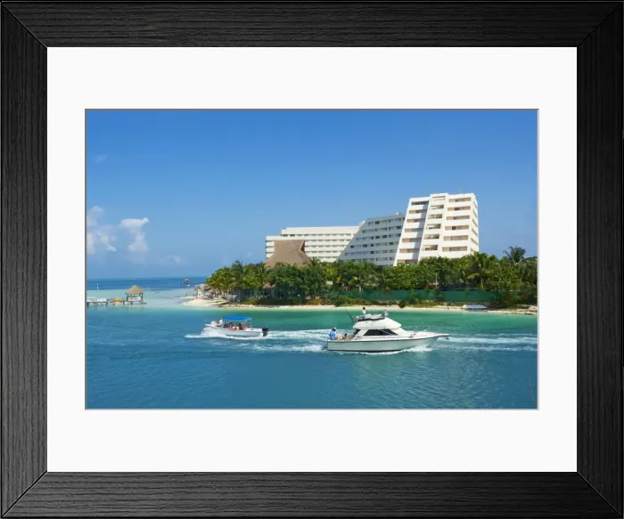 Framed Print : Beach in hotel zone, Cancun, Riviera Maya, Quintana Roo state, Mexico, North America Framed Print : Beach in hotel zone, Cancun, Riviera Maya, Quintana Roo state, Mexico, North America
