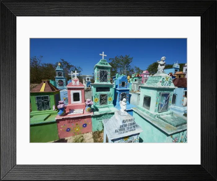 Framed Print : Mayan cemetery, Hoctun, Yucatan State, Mexico, North America Framed Print : Mayan cemetery, Hoctun, Yucatan State, Mexico, North America