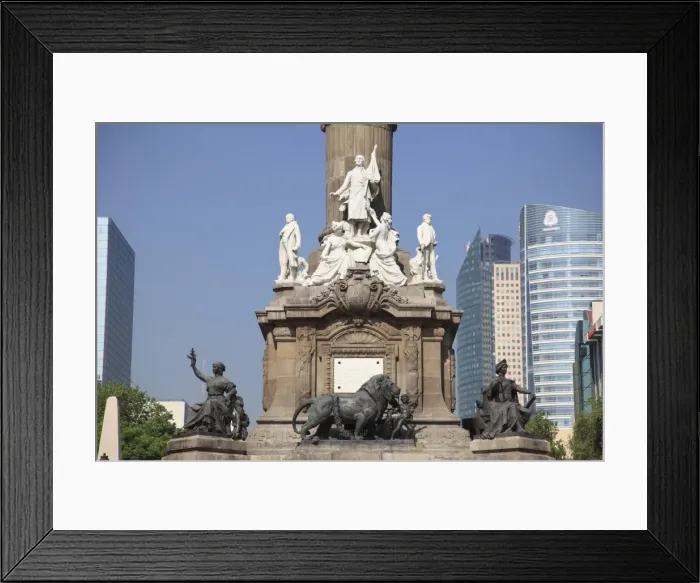 Framed Print : Independence Monument, Paseo de la Reforma, Mexico City, Mexico, North America Framed Print : Independence Monument, Paseo de la Reforma, Mexico City, Mexico, North America