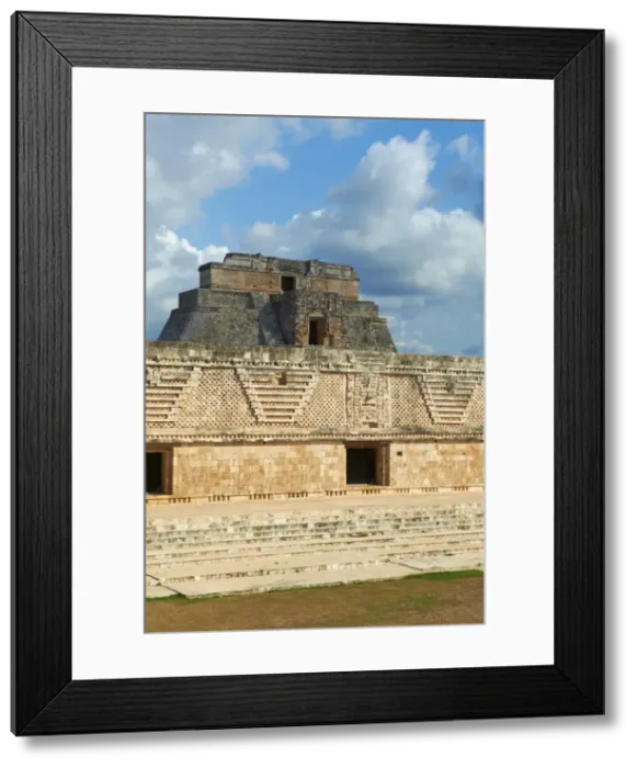 Framed Print : Pyramid of the Magician and Cuadrangulo de las Monjas (Nuns Quadrangle) at Mayan archaeological site, Uxmal, UNESCO World Heritage Site, Yucatan State, Mexico Framed Print : Pyramid of the Magician and Cuadrangulo de las Monjas (Nuns Quadrangle) at Mayan archaeological site, Uxmal, UNESCO World Heritage Site, Yucatan State, Mexico