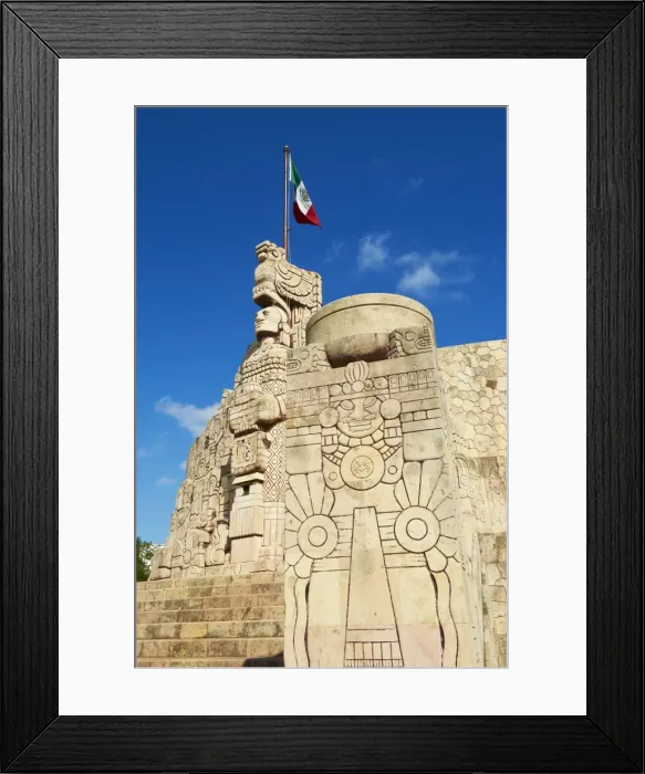 Framed Print : Monumento a la Patria, Paseo de Montejo, Merida, Yucatan State, Mexico, North America Framed Print : Monumento a la Patria, Paseo de Montejo, Merida, Yucatan State, Mexico, North America