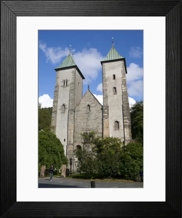 Framed Print : Mariakirken, Bergen, Hordaland, Norway, Scandinavia, Europe Framed Print : Mariakirken, Bergen, Hordaland, Norway, Scandinavia, Europe