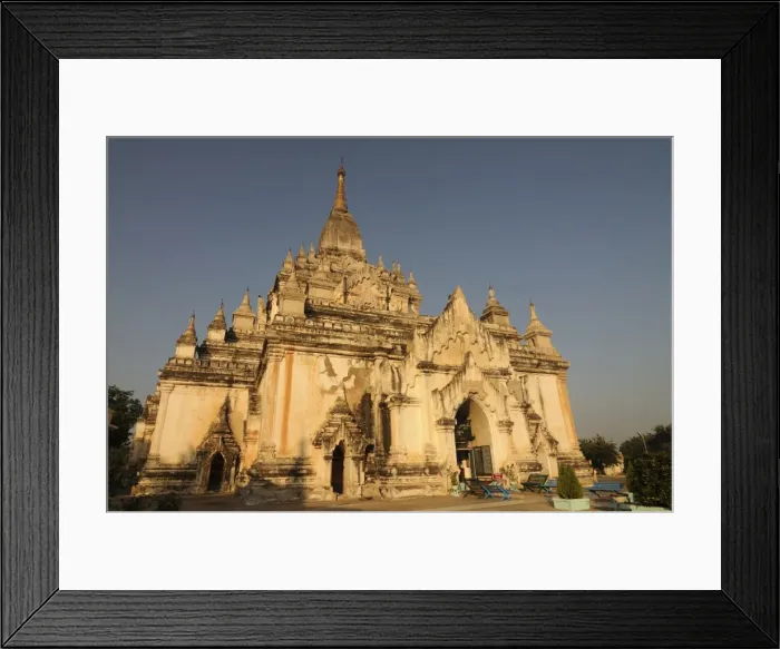 Framed Print : Temple in Bagan, Myanmar, Asia Framed Print : Temple in Bagan, Myanmar, Asia