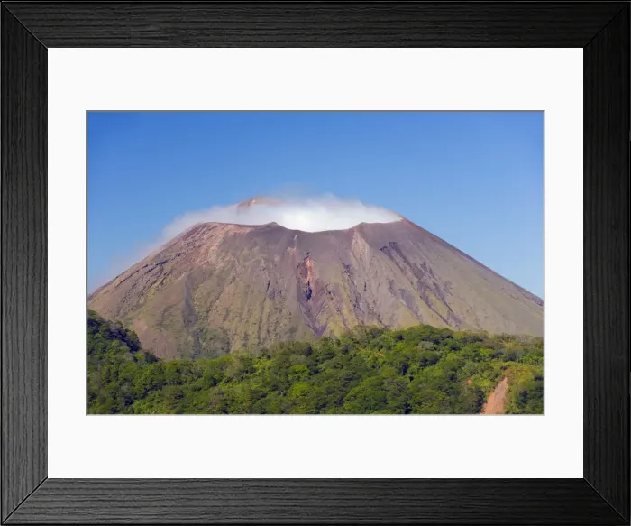 Framed Print : Steaming crater of Volcan de San Cristobal, 1745m, Nicaragua, Central America Framed Print : Steaming crater of Volcan de San Cristobal, 1745m, Nicaragua, Central America