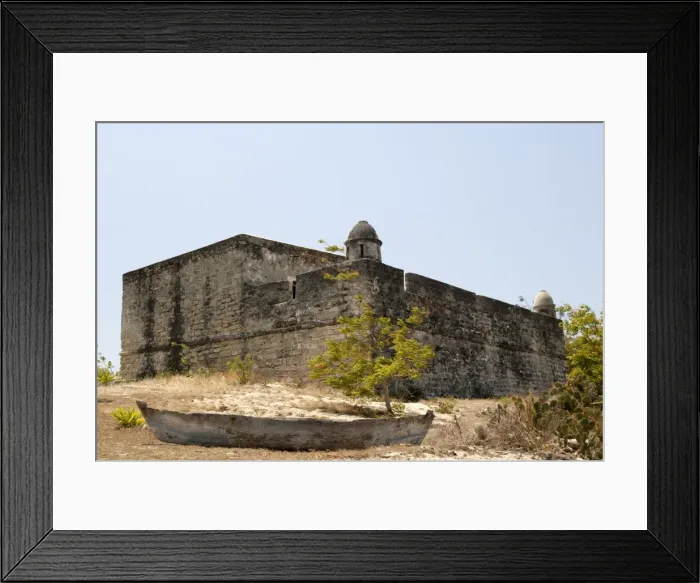 Framed Print : Fort, old town, Ibo Island, Mozambique, Africa Framed Print : Fort, old town, Ibo Island, Mozambique, Africa