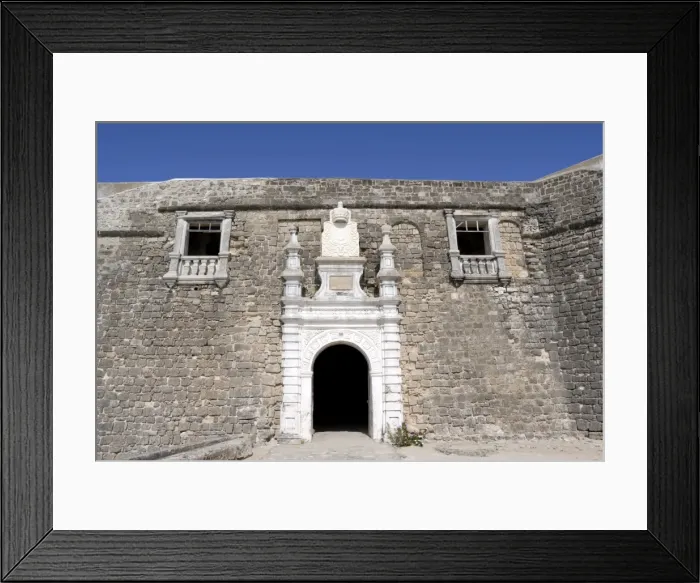 Framed Print : Entrance to San Sebastian Fort built in 1558, UNESCO World Heritage Site Framed Print : Entrance to San Sebastian Fort built in 1558, UNESCO World Heritage Site