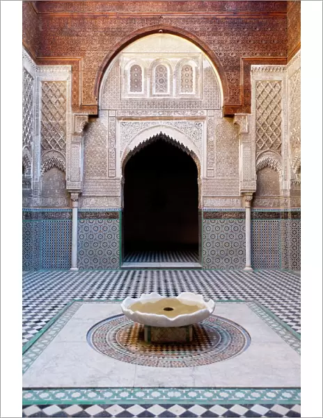 Attarine Madrasah, Fez, UNESCO World Heritage Site, Morocco, North Africa, Africa