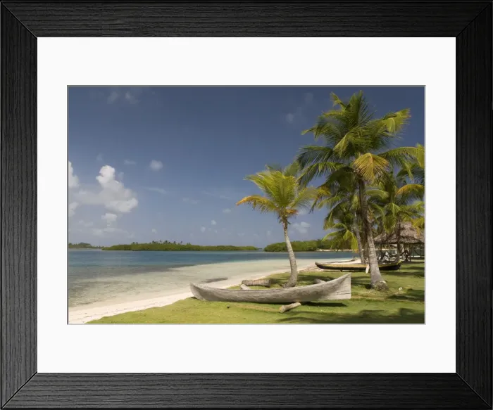 Framed Print : Dugout canoes, Yandup Island, San Blas Islands (Kuna Yala Islands), Panama Framed Print : Dugout canoes, Yandup Island, San Blas Islands (Kuna Yala Islands), Panama