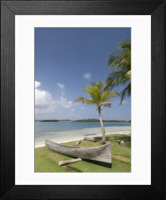 Framed Print : Dugout canoe, Yandup Island, San Blas Islands (Kuna Yala Islands), Panama Framed Print : Dugout canoe, Yandup Island, San Blas Islands (Kuna Yala Islands), Panama