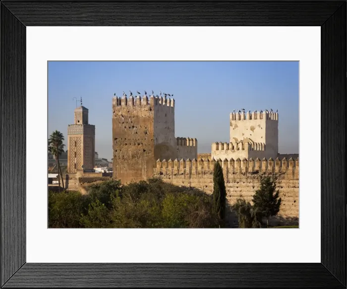 Framed Print : City walls, Fez, Morocco, North Africa, Africa Framed Print : City walls, Fez, Morocco, North Africa, Africa