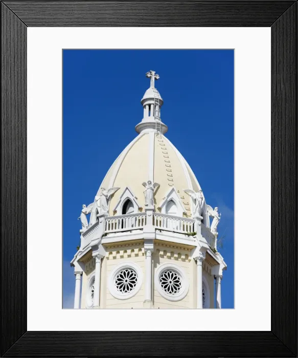 Framed Print : Detail of Church of San Francisco, historical old town, UNESCO World Heritage Site Framed Print : Detail of Church of San Francisco, historical old town, UNESCO World Heritage Site