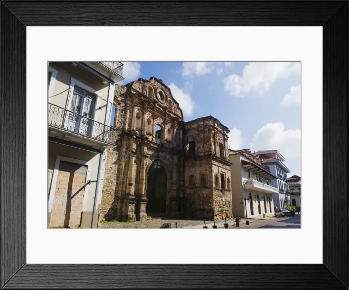 Framed Print : Church and convent of the Compania de Jesus, historical old town, UNESCO World Heritage Site Framed Print : Church and convent of the Compania de Jesus, historical old town, UNESCO World Heritage Site