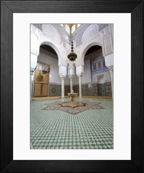 Framed Print : Mausoleum of Moulay Ismail, Meknes, UNESCO World Heritage Site, Morocco Framed Print : Mausoleum of Moulay Ismail, Meknes, UNESCO World Heritage Site, Morocco