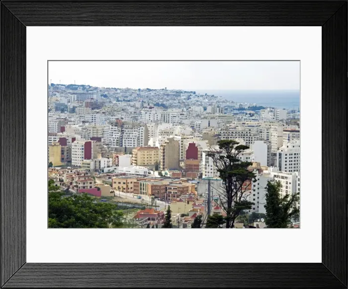 Framed Print : View of Tangier from Charf Hill, Tangier, Morocco, North Africa, Africa Framed Print : View of Tangier from Charf Hill, Tangier, Morocco, North Africa, Africa