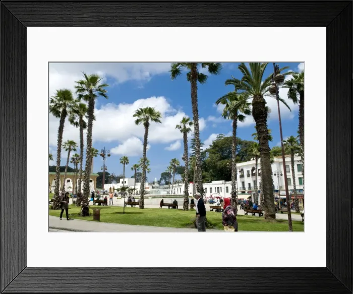 Framed Print : Place 9 Avril 1947, Grand Socco, Tangier, Morocco, North Africa, Africa Framed Print : Place 9 Avril 1947, Grand Socco, Tangier, Morocco, North Africa, Africa