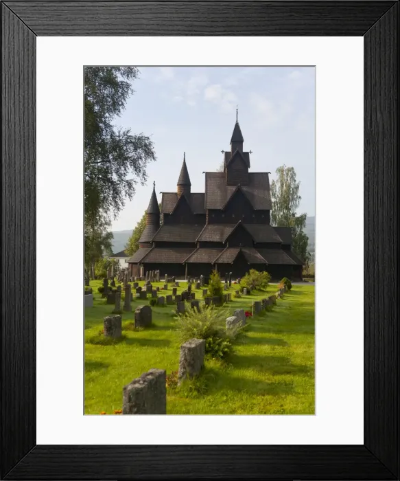 Framed Print : Heddal Stave church, Heddal, Norway, Scandinavia, Europe Framed Print : Heddal Stave church, Heddal, Norway, Scandinavia, Europe
