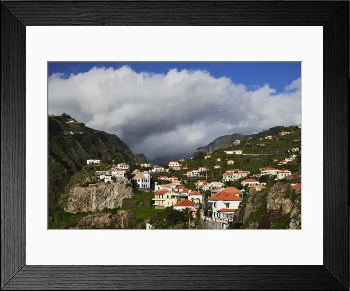 Framed Print : Ribeira Brava, Madeira, Portugal, Atlantic Ocean, Europe Framed Print : Ribeira Brava, Madeira, Portugal, Atlantic Ocean, Europe