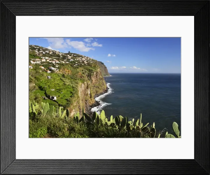 Framed Print : Ribeira Brava, Madeira, Portugal, Atlantic Ocean, Europe