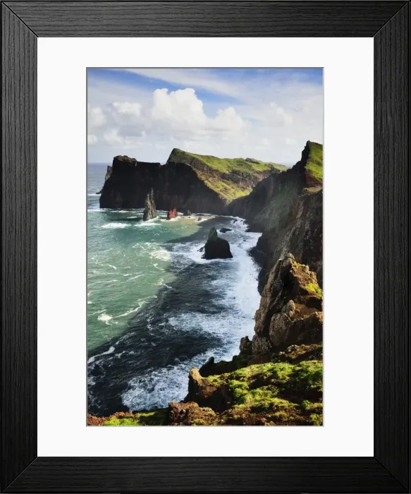 Framed Print : Ponta do Castelo, Madeira, Portugal, Atlantic Ocean, Europe Framed Print : Ponta do Castelo, Madeira, Portugal, Atlantic Ocean, Europe