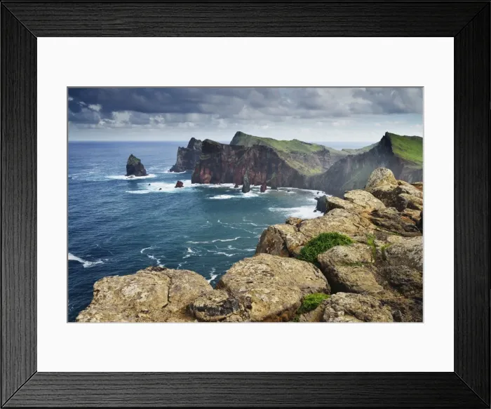 Framed Print : Ponta do Castelo, Madeira, Portugal, Atlantic Ocean, Europe Framed Print : Ponta do Castelo, Madeira, Portugal, Atlantic Ocean, Europe