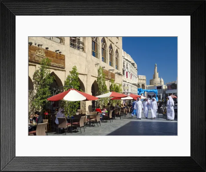 Framed Print : Souq Waqif, Doha, Qatar, Middle East Framed Print : Souq Waqif, Doha, Qatar, Middle East