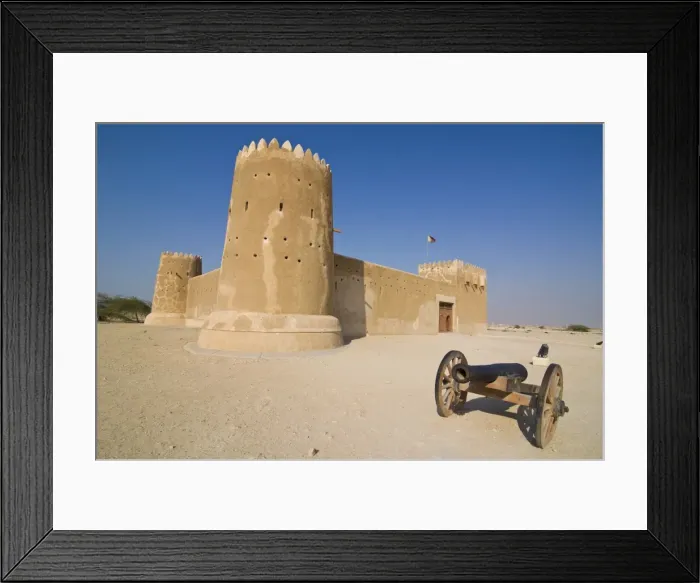 Framed Print : Al Zubara castle, Qatar, Middle East Framed Print : Al Zubara castle, Qatar, Middle East