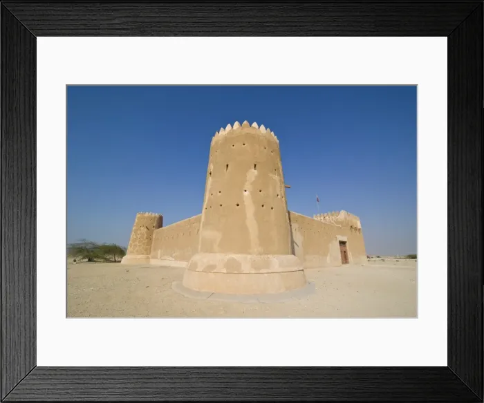 Framed Print : Al Zubara castle, Qatar, Middle East Framed Print : Al Zubara castle, Qatar, Middle East
