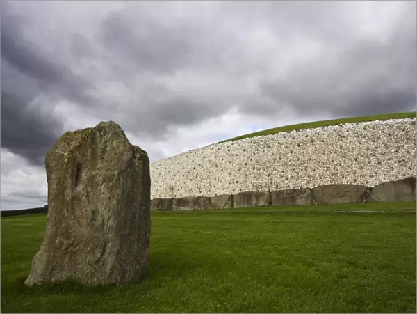 Ancient Burial Mound, Newgrange, UNESCO World Heritage Site, County Meath