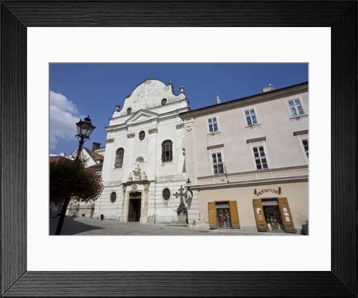 Framed Print : Franciscan Church, Old Town, Bratislava, Slovakia, Europe Framed Print : Franciscan Church, Old Town, Bratislava, Slovakia, Europe