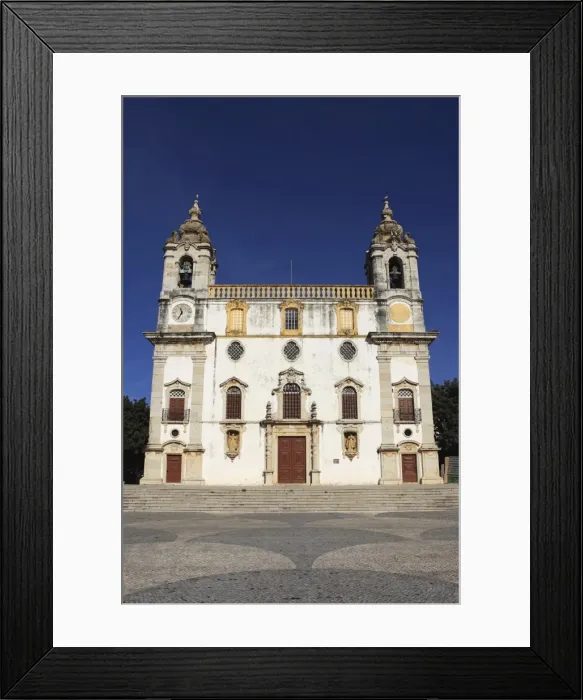 Framed Print : The Church of Our Lady of Carmo (Ingreja de Nossa Senhora do Carmo), Portuguese Baroque Framed Print : The Church of Our Lady of Carmo (Ingreja de Nossa Senhora do Carmo), Portuguese Baroque