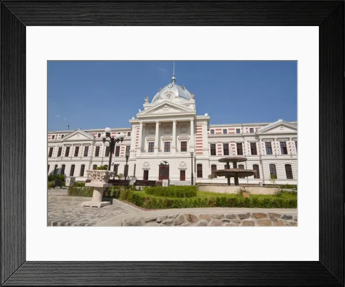 Framed Print : Former hospital, Bucharest, Romania, Europe Framed Print : Former hospital, Bucharest, Romania, Europe