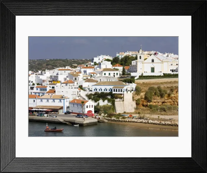Framed Print : Ferragudo fishing village, Portimao City, Algarve, Portugal, Europe Framed Print : Ferragudo fishing village, Portimao City, Algarve, Portugal, Europe